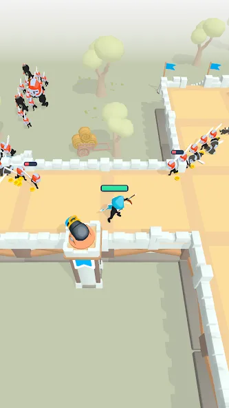 Wild Archer: Castle Defense (Ланд Инвейдер)  [МОД Много денег] Screenshot 2