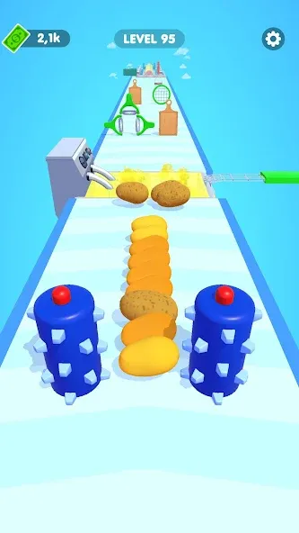 Potato Rush (Потейто Раш)  [МОД Все открыто] Screenshot 2