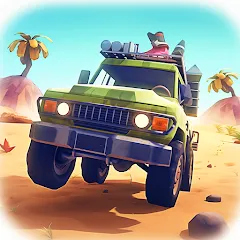 Взломанная Zombie Offroad Safari (Зомби оффроуд сафари)  [МОД Mega Pack] - стабильная версия apk на Андроид