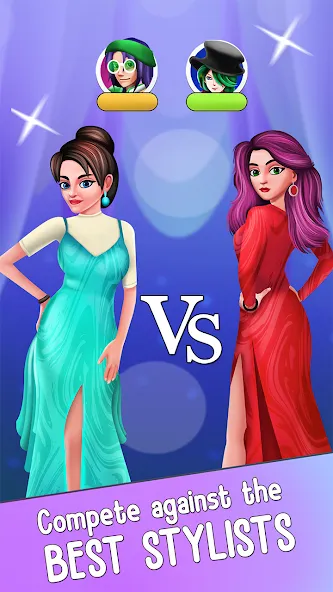 Fashion Stylist Makeup Dressup  [МОД Меню] Screenshot 1