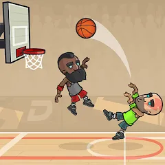 Скачать взломанную Basketball Battle  [МОД Mega Pack] - последняя версия apk на Андроид