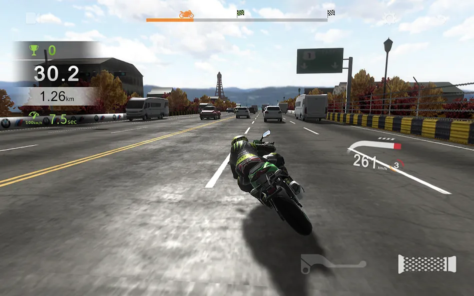 Real Moto Traffic (Реал Мото Трафик)  [МОД Много денег] Screenshot 4