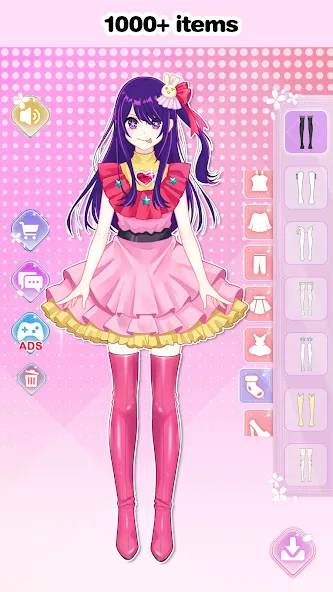 Vlinder Princess Dress up game  [МОД Много денег] Screenshot 3