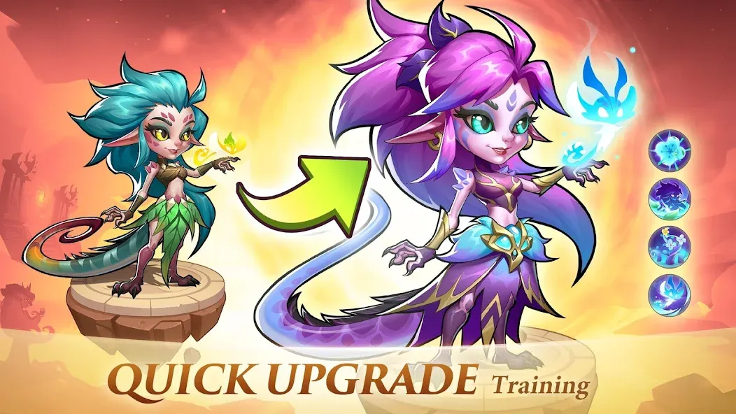 Idle Heroes (Айдел Хироес)  [МОД Unlocked] Screenshot 1