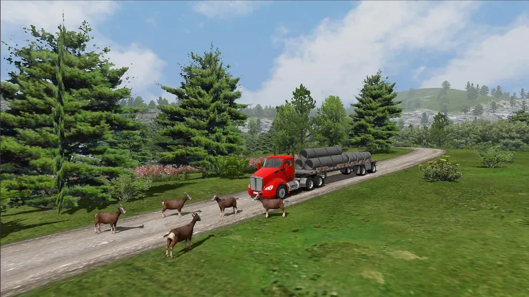 Universal Truck Simulator (Юниверсал Трак Симулятор)  [МОД Бесконечные монеты] Screenshot 5