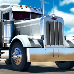 Взломанная Universal Truck Simulator (Юниверсал Трак Симулятор)  [МОД Бесконечные монеты] - полная версия apk на Андроид