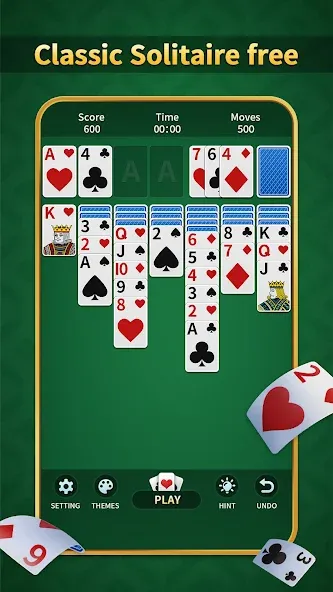 Solitaire Classic:Card Game (Солитер Классик)  [МОД Много монет] Screenshot 5