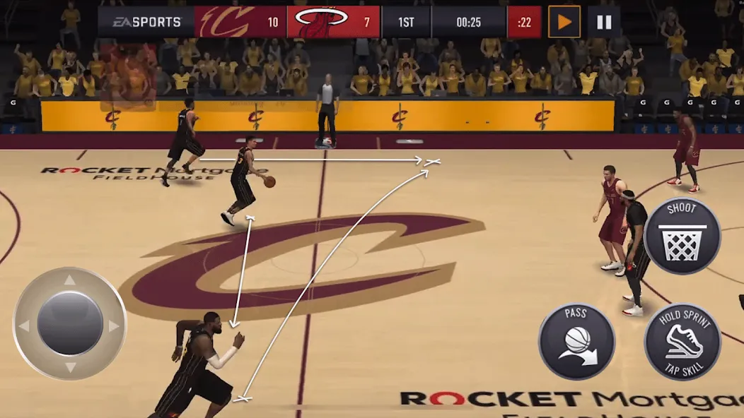 NBA LIVE Mobile Basketball (НБА Лайв Мобайл)  [МОД Бесконечные деньги] Screenshot 2