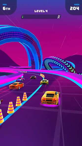 Race Master 3D - Car Racing (Рэйс мастер 3Д)  [МОД Меню] Screenshot 2