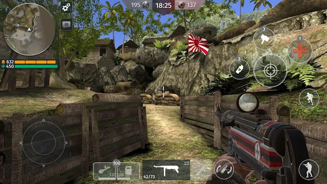 World War 2: Shooting Games (Вторая мировая война)  [МОД Все открыто] Screenshot 1