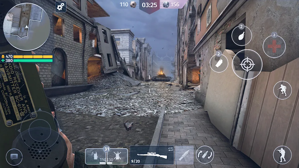 World War 2: Shooting Games (Вторая мировая война)  [МОД Все открыто] Screenshot 2