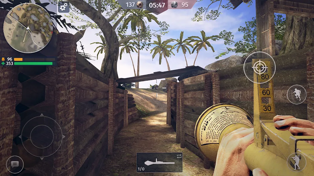 World War 2: Shooting Games (Вторая мировая война)  [МОД Все открыто] Screenshot 4