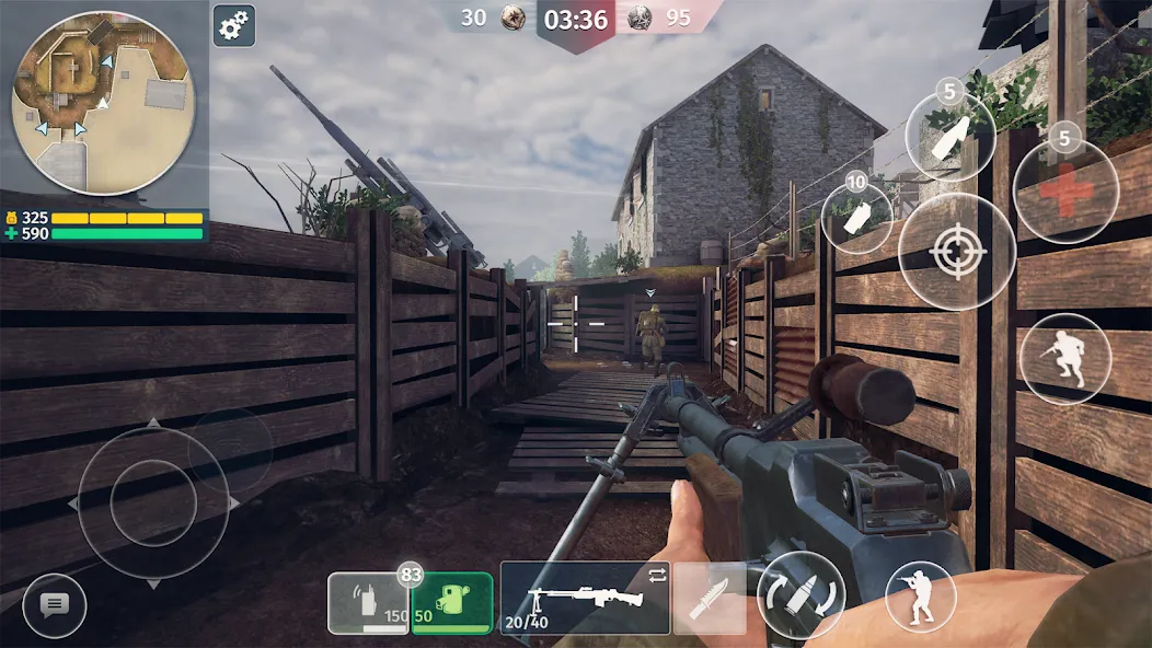 World War 2: Shooting Games (Вторая мировая война)  [МОД Все открыто] Screenshot 5