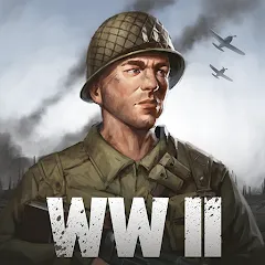 Скачать взлом World War 2: Shooting Games (Вторая мировая война)  [МОД Все открыто] - последняя версия apk на Андроид