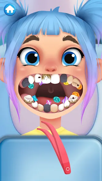 Dentist games  [МОД Много денег] Screenshot 1