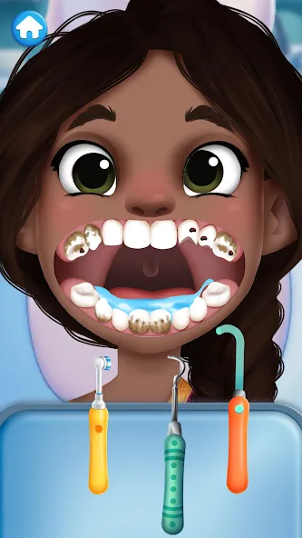 Dentist games  [МОД Много денег] Screenshot 5