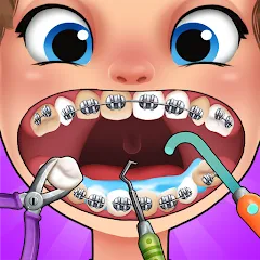 Скачать взломанную Dentist games  [МОД Много денег] - последняя версия apk на Андроид