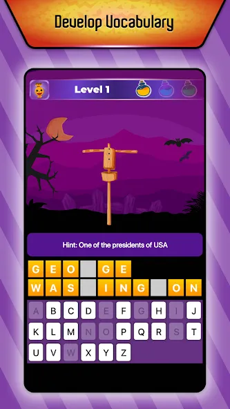 Online Hangman Word Game (Онлайн игра в слова Висельник)  [МОД Unlocked] Screenshot 5