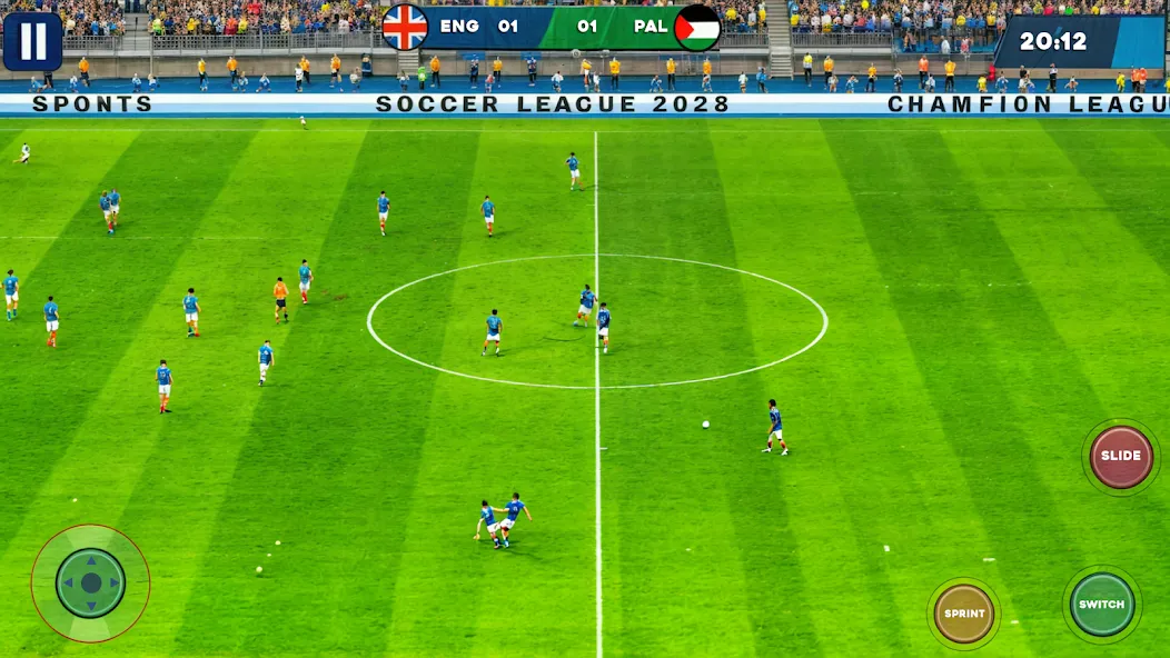 Soccer Games Football League (Соккер Геймс Футбол 2023)  [МОД Menu] Screenshot 1