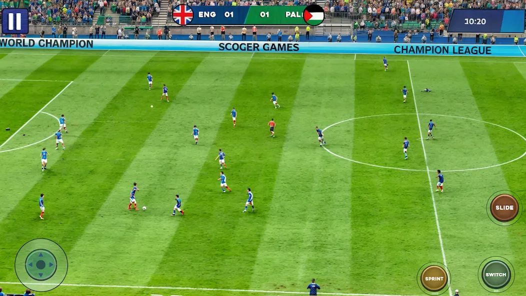 Soccer Games Football League (Соккер Геймс Футбол 2023)  [МОД Menu] Screenshot 2