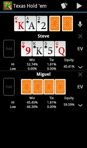 Poker Calculator  [МОД Mega Pack] Screenshot 3