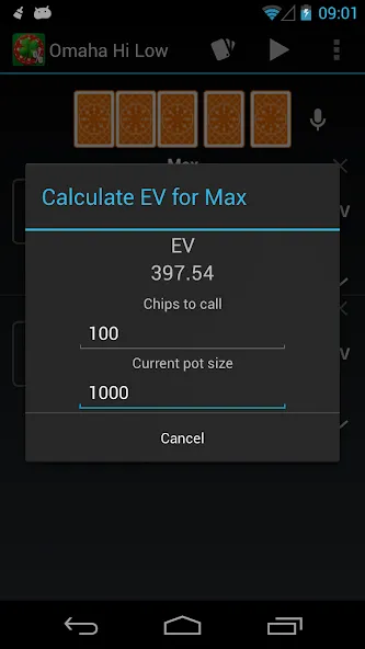 Poker Calculator  [МОД Mega Pack] Screenshot 5