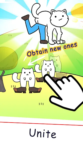 Cat Game Purland offline games (Пурр)  [МОД Unlimited Money] Screenshot 1