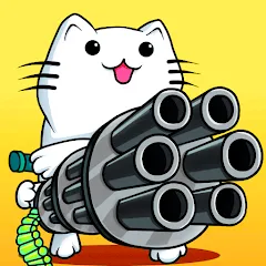 Скачать взлом Stickman Cat Gun offline games  [МОД Бесконечные деньги] - последняя версия apk на Андроид