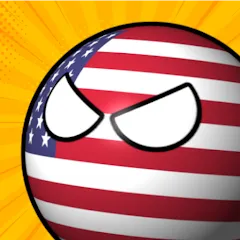 Взломанная e-Sim Countryball Be President  [МОД Menu] - последняя версия apk на Андроид