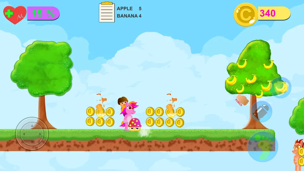 Dora Riding Pony Escape Jungle (Дора на Пони Едет из Джунглей)  [МОД Бесконечные монеты] Screenshot 3