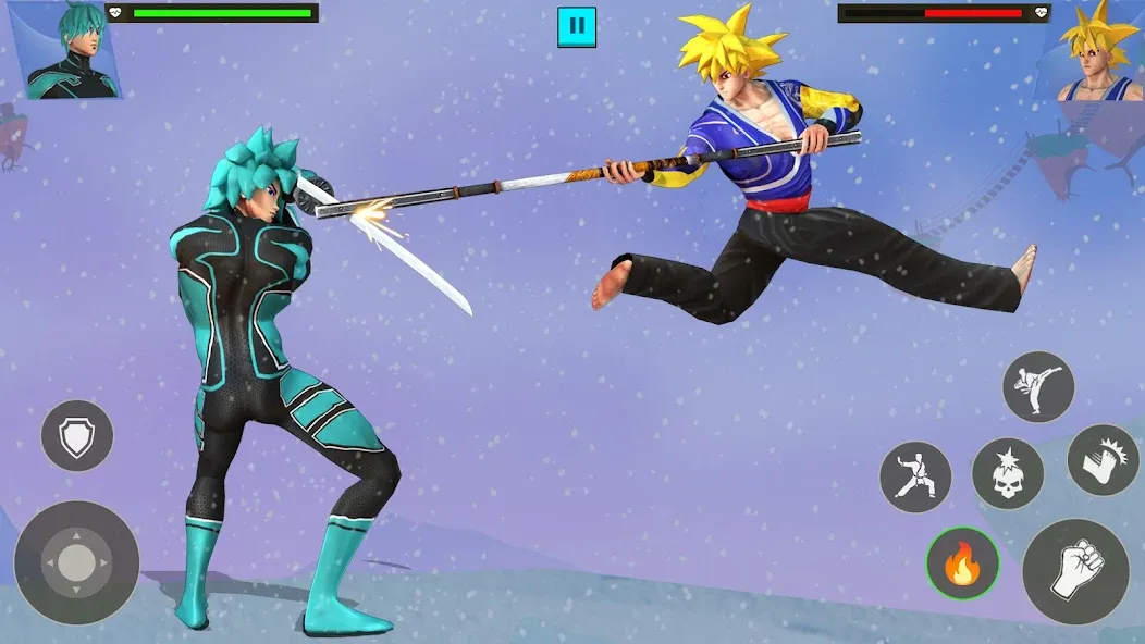 Anime Fighting Game (Аниме Файтинг Гейм)  [МОД Unlocked] Screenshot 5