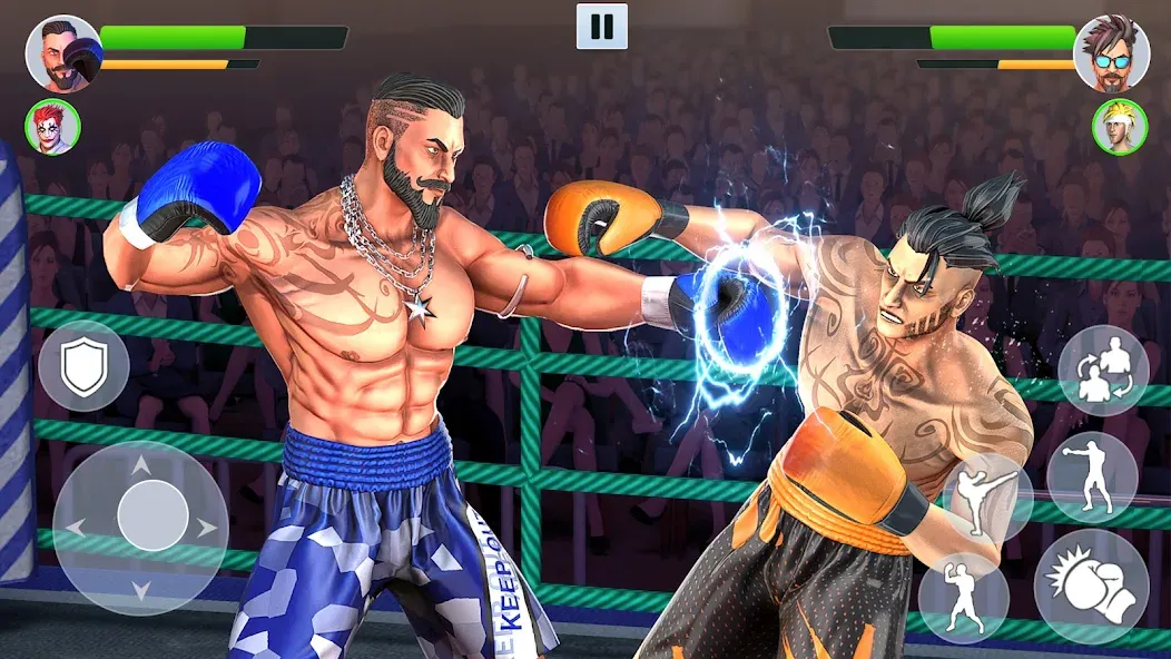 Boxing Heros: Fighting Games (Тэг Боксинг Игры)  [МОД Unlimited Money] Screenshot 3