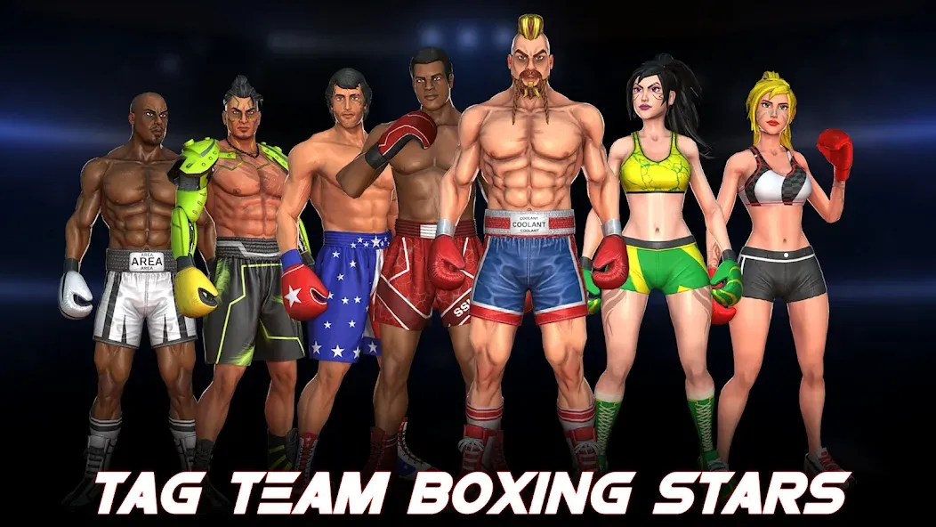 Boxing Heros: Fighting Games (Тэг Боксинг Игры)  [МОД Unlimited Money] Screenshot 5