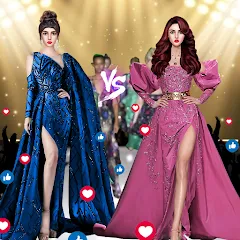 Скачать взлом Fashion Show: Dress up Games (Фэшн Шоу)  [МОД Unlocked] - стабильная версия apk на Андроид