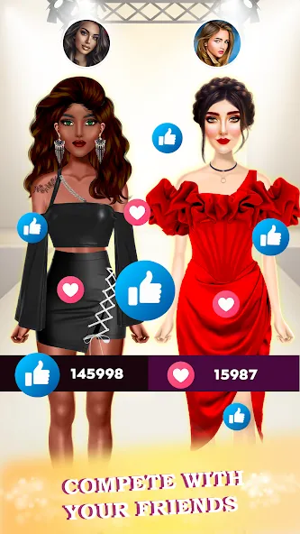 Super Stylist: Dress Up Games  [МОД Menu] Screenshot 2