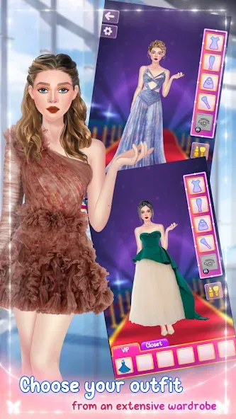 Fashion Stylist: Dress Up Game (Фэшн стилист)  [МОД Menu] Screenshot 3