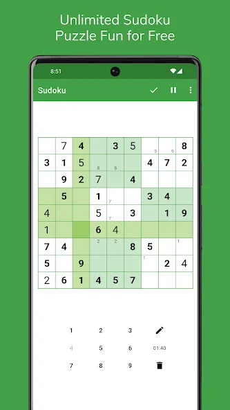 Sudoku  [МОД Unlimited Money] Screenshot 1