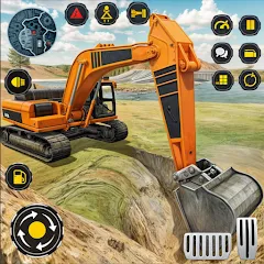 Взломанная Heavy Excavator Simulator PRO (Хеви Экскавейтор Симулятор ПРО)  [МОД Unlocked] - полная версия apk на Андроид