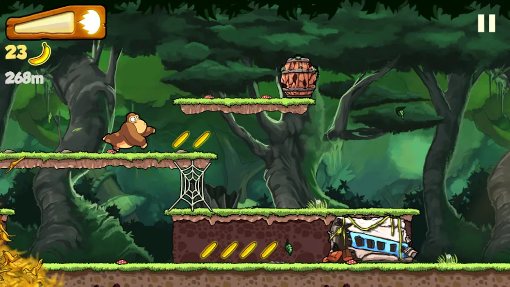 Banana Kong (Банана Конг)  [МОД Много монет] Screenshot 2