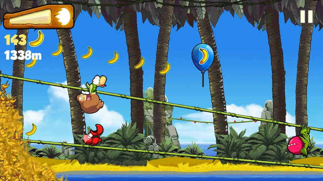 Banana Kong (Банана Конг)  [МОД Много монет] Screenshot 3