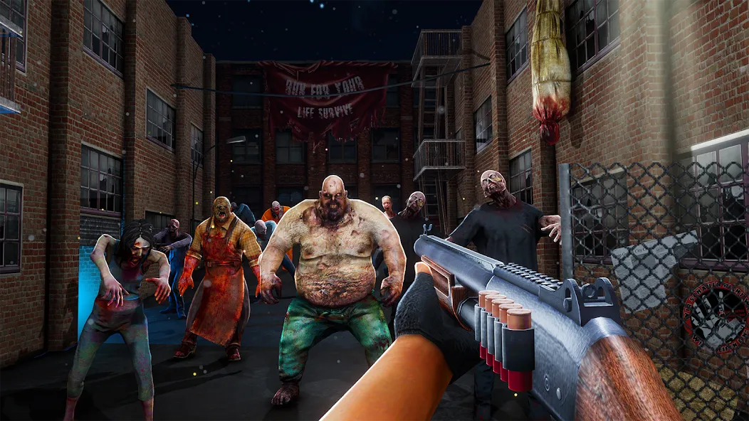 Zombination - FPS Zombie Games (Зомбинация)  [МОД Бесконечные деньги] Screenshot 3