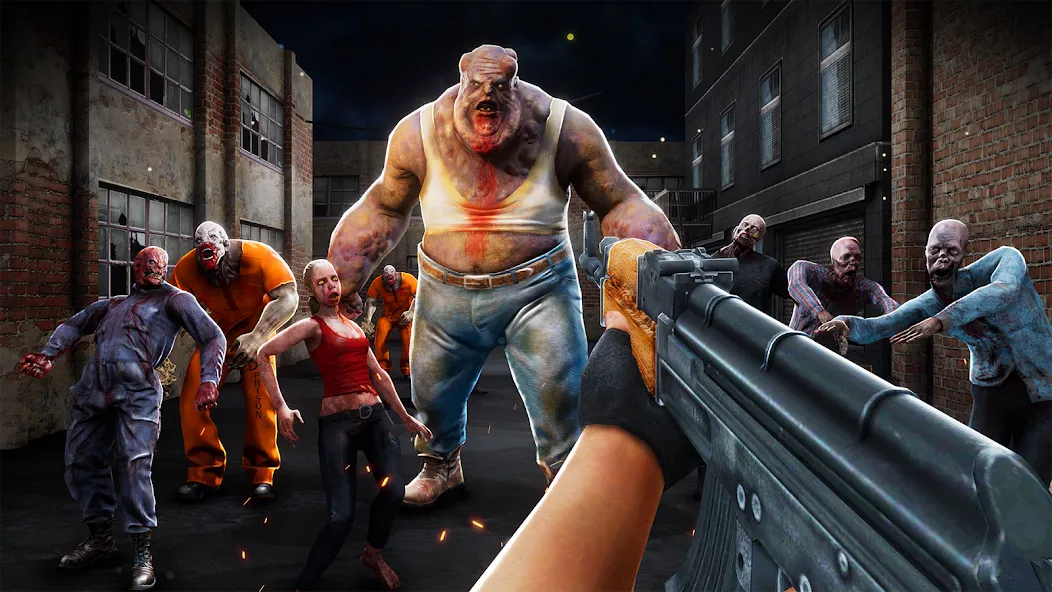 Zombination - FPS Zombie Games (Зомбинация)  [МОД Бесконечные деньги] Screenshot 4