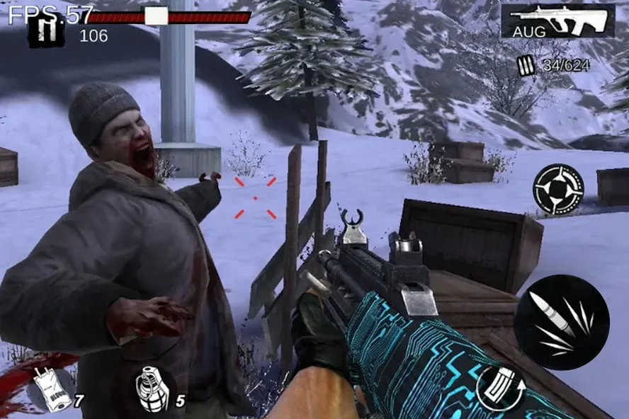 Zombie Frontier 4: Shooting 3D (Зомби Фронт 4)  [МОД Меню] Screenshot 5