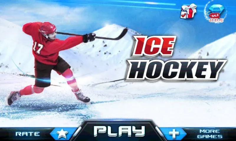 Ice Hockey 3D  [МОД Unlocked] Screenshot 2