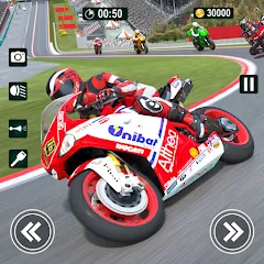 Взломанная GT Bike Racing: Moto Bike Game  [МОД Mega Pack] - стабильная версия apk на Андроид