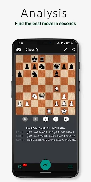 Chessify: Scan & Analyze chess  [МОД Unlocked] Screenshot 2