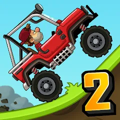 Скачать взломанную Hill Climb Racing 2 (Хилл Клаим Рейсинг 2)  [МОД Много монет] - последняя версия apk на Андроид