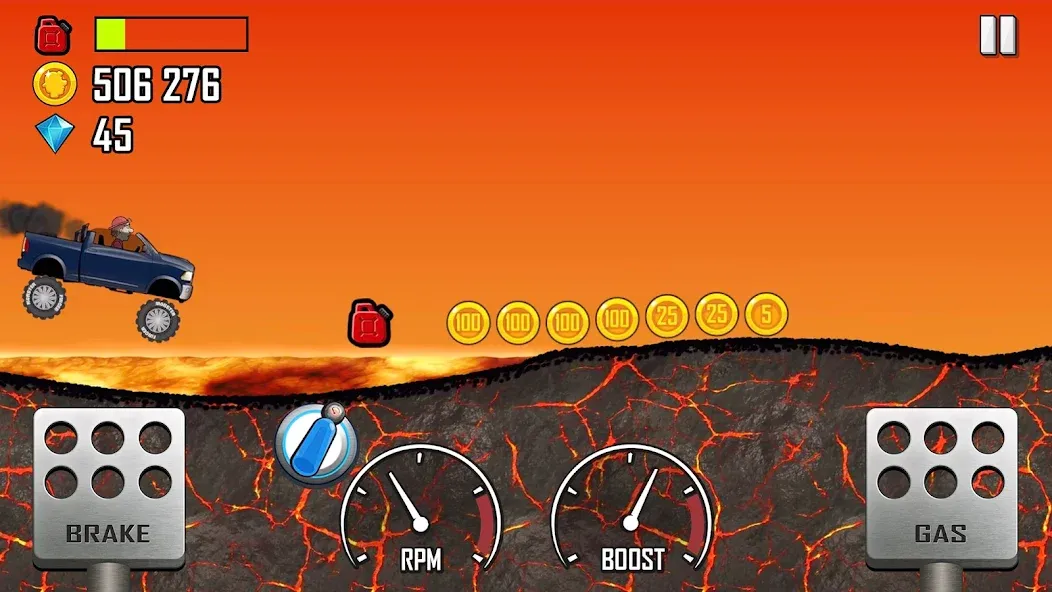 Hill Climb Racing (Хилл Клайм Рейсинг)  [МОД Бесконечные деньги] Screenshot 5