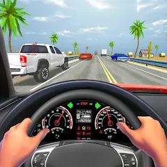 Скачать взлом Traffic Racing In Car Driving (Трафик Рейсинг Ин Кар Драйвинг)  [МОД Unlocked] - стабильная версия apk на Андроид