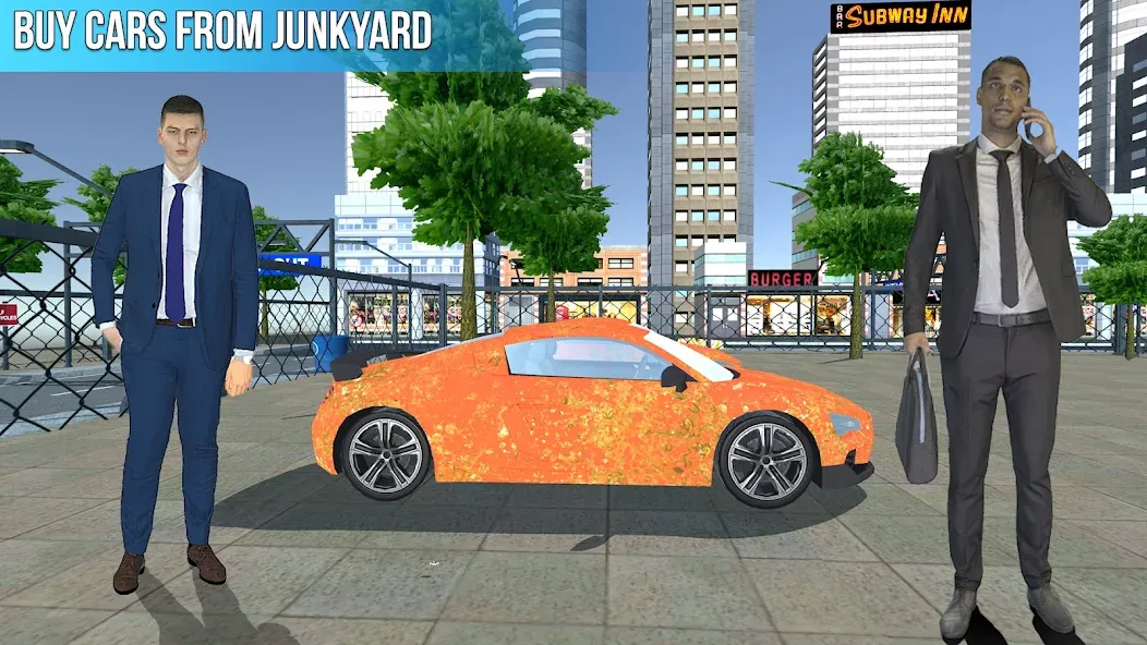 Used Car Dealers Job Simulator  [МОД Unlocked] Screenshot 2